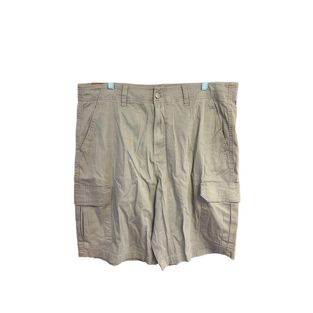 Architect Mens Active Flex Cargo Khaki Shorts Sz 38/11 NWT